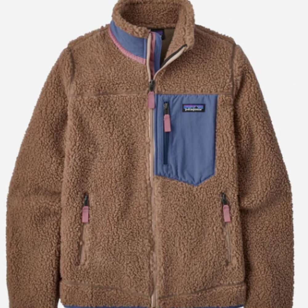Patagonia Brown and Blue Utility Jacket